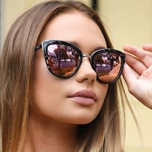 Quay Australia My Girl Cat Eye Sunglasses - Tort